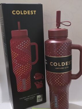 Coldest Limitless Ultra Ember Glowie Insulated Water Bottle - 46oz